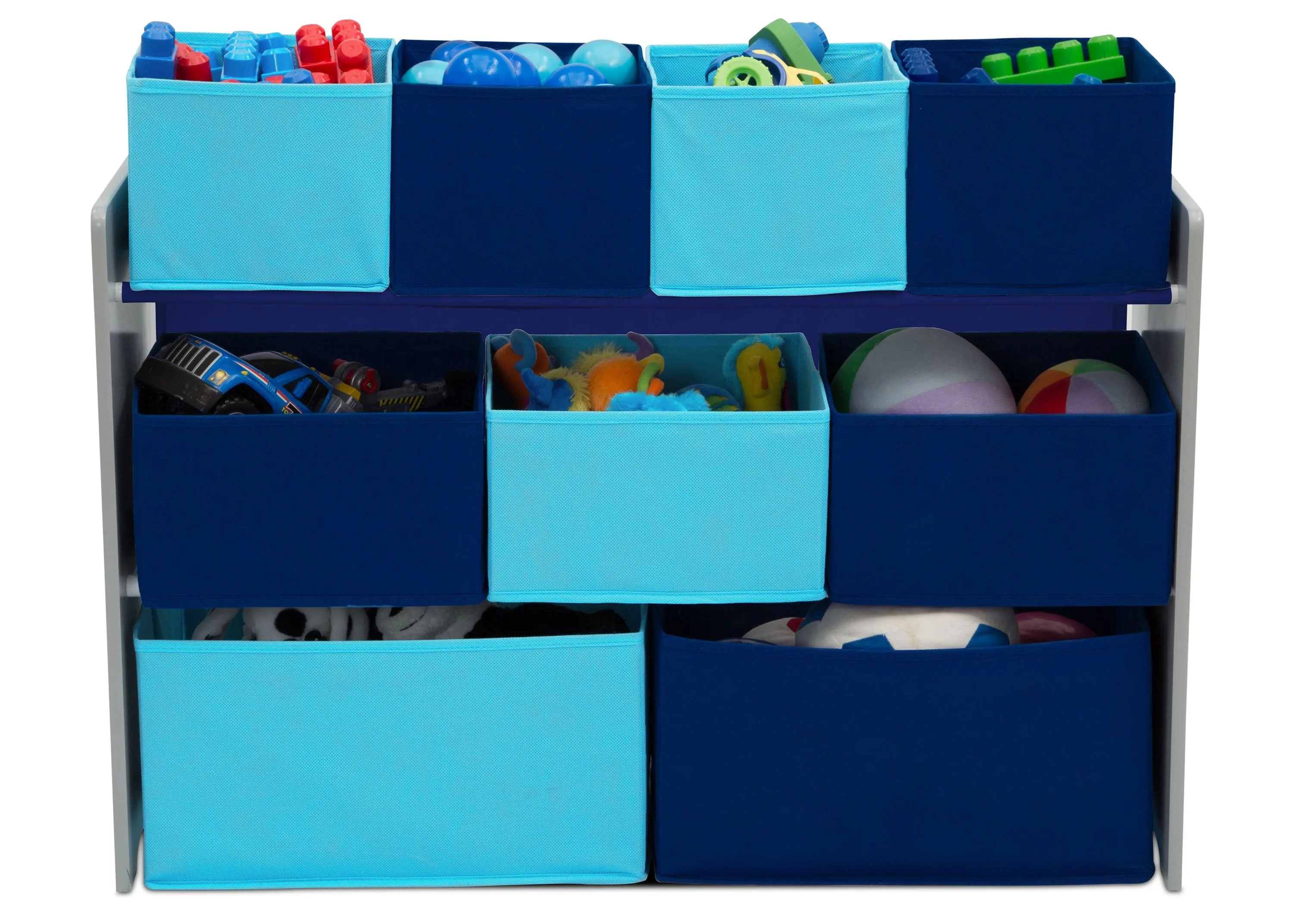 Deluxe Multi-Bin Toy Organizer with Storage Bins