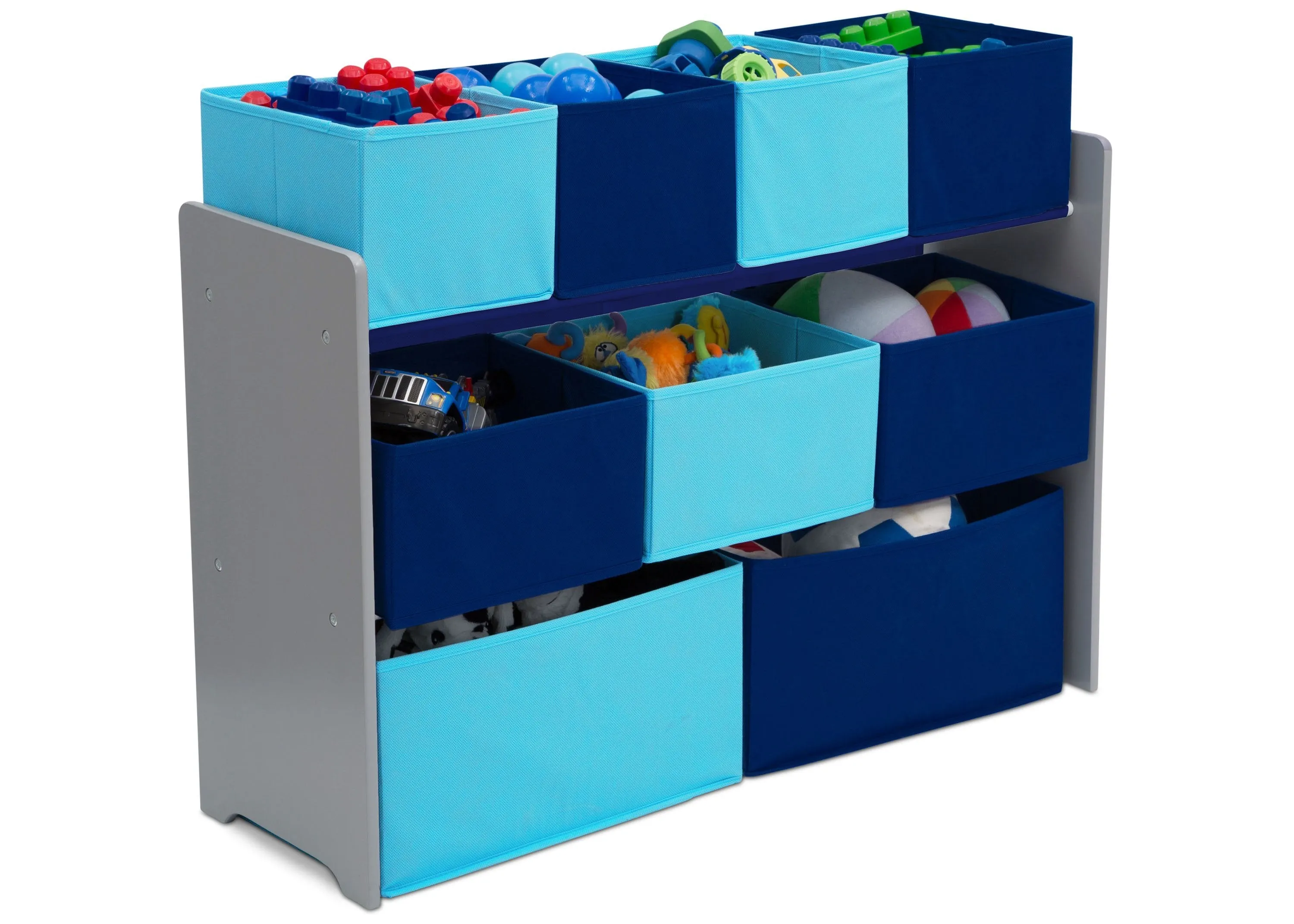 Deluxe Multi-Bin Toy Organizer with Storage Bins