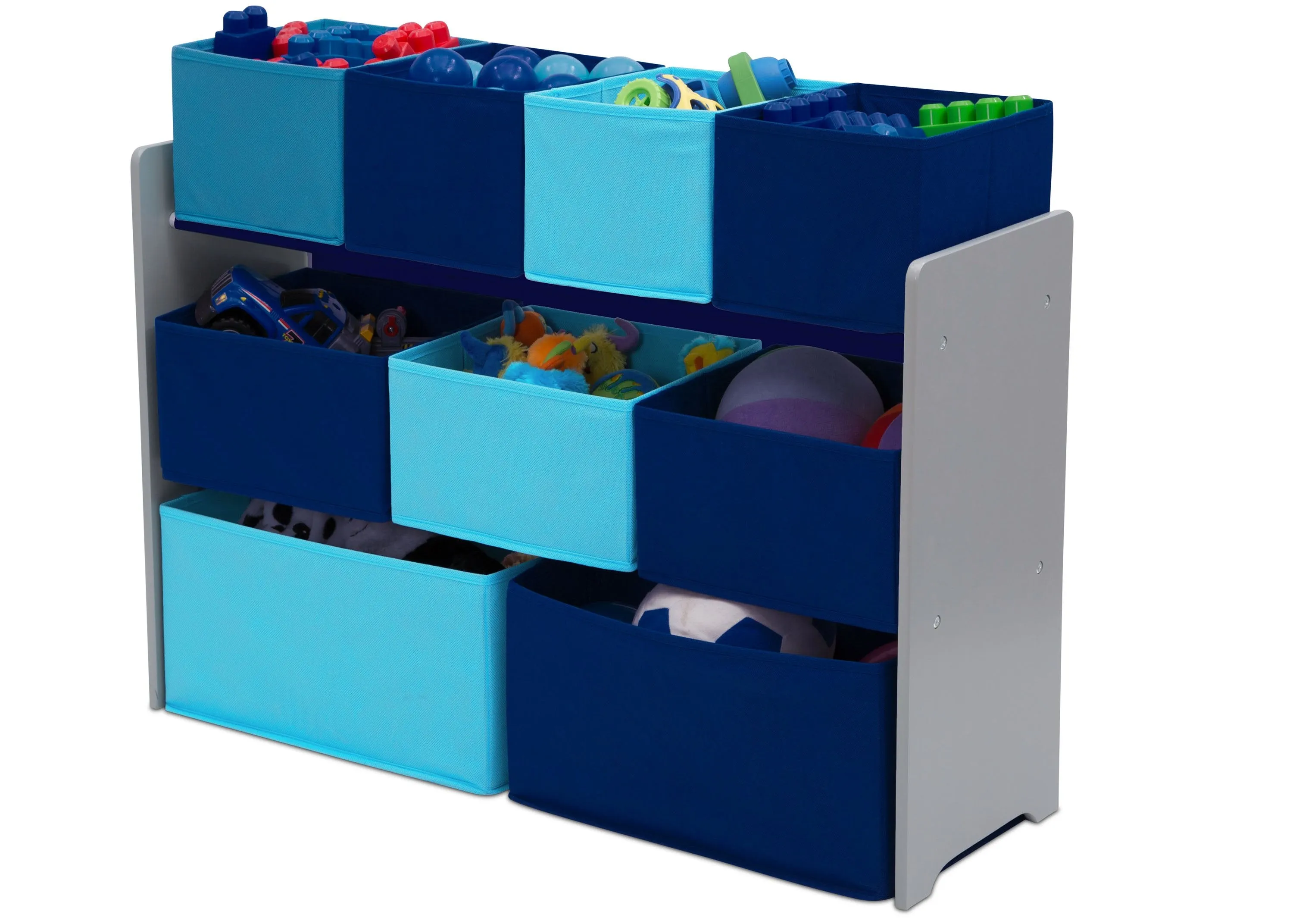 Deluxe Multi-Bin Toy Organizer with Storage Bins