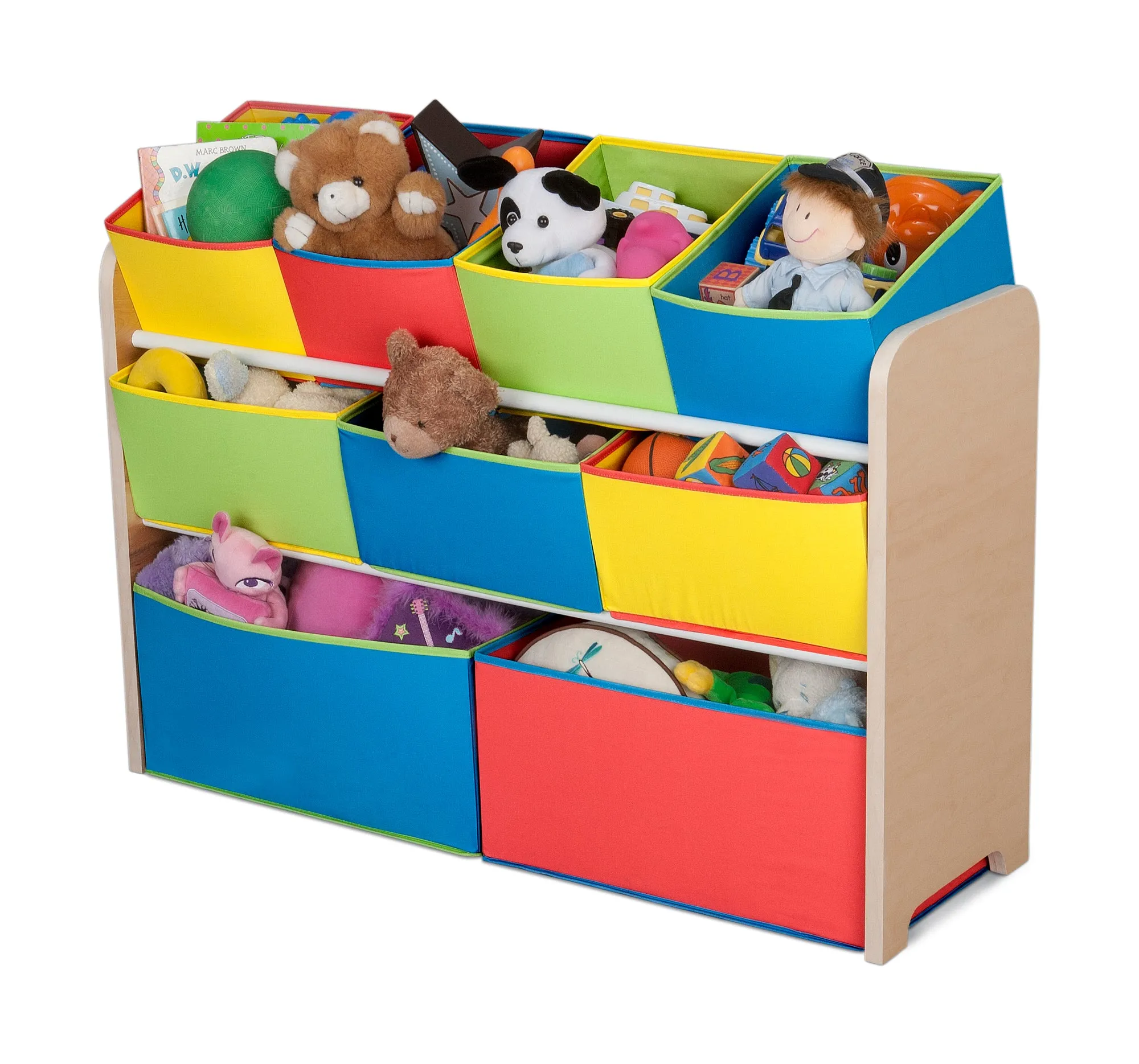 Deluxe Multi-Bin Toy Organizer with Storage Bins