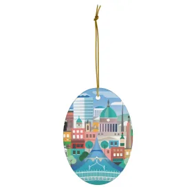 Dublin Ceramic Ornament