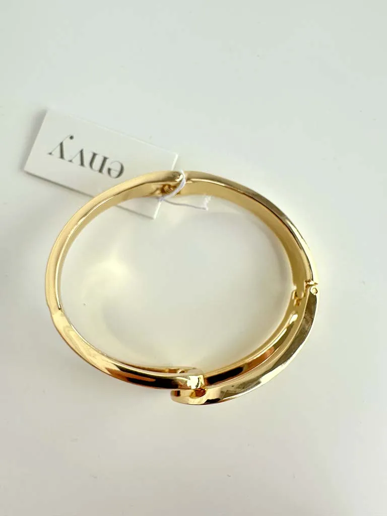 Envy Hinged Loop Bracelet - Gold