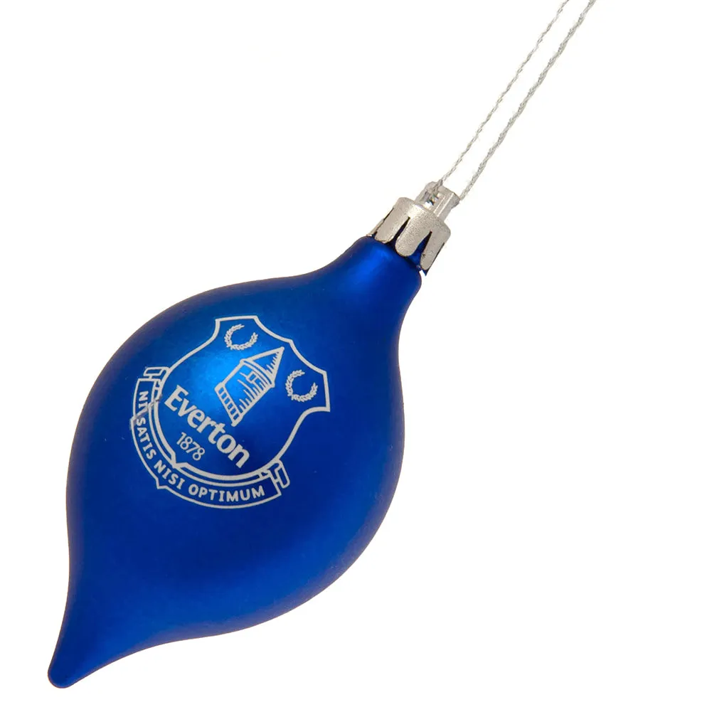 Everton FC 3pk Vintage Baubles