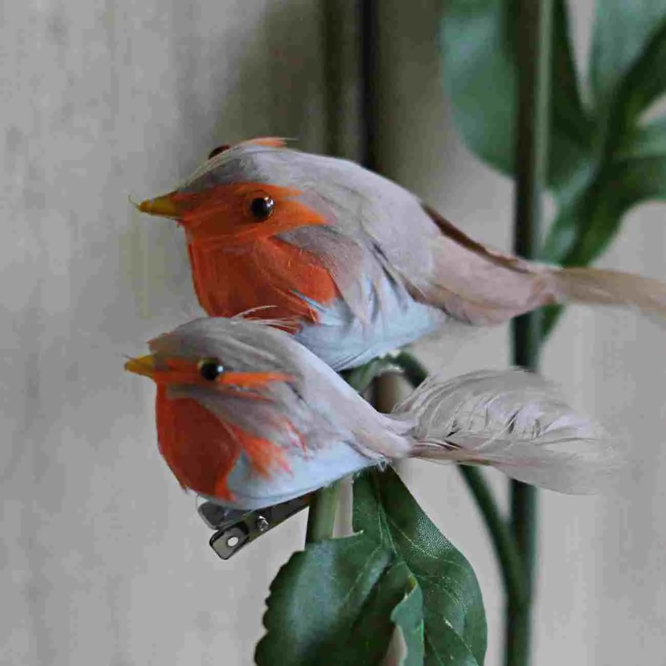 Feather Robin Decoration