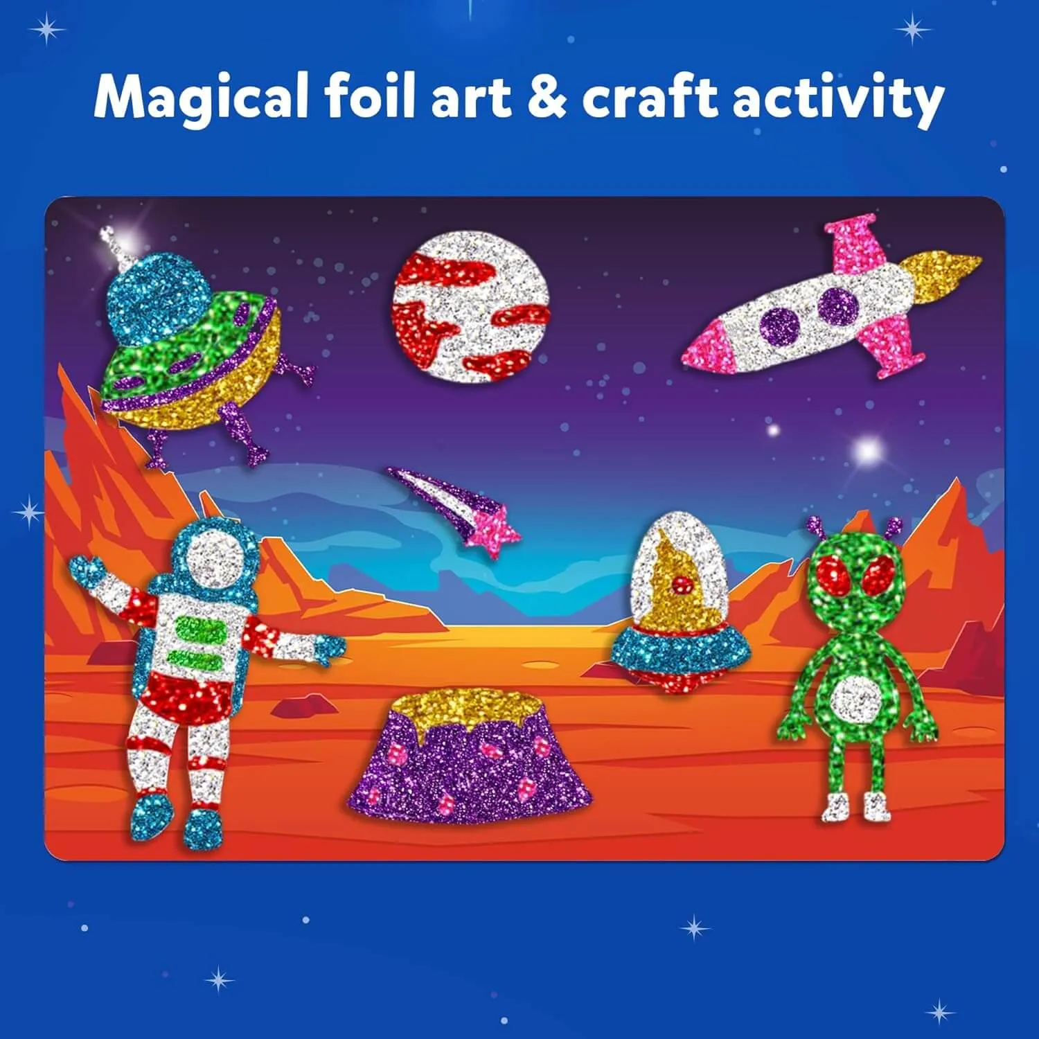 Foil Fun: Up in Space