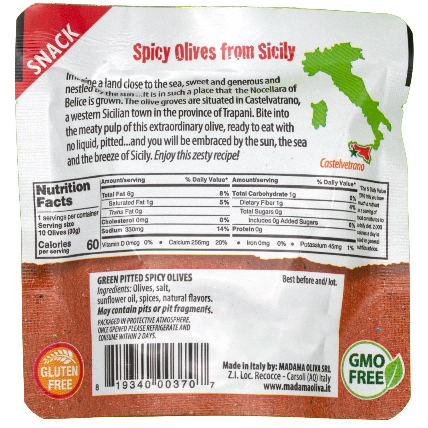 Frutto D'italia Snacking Olives