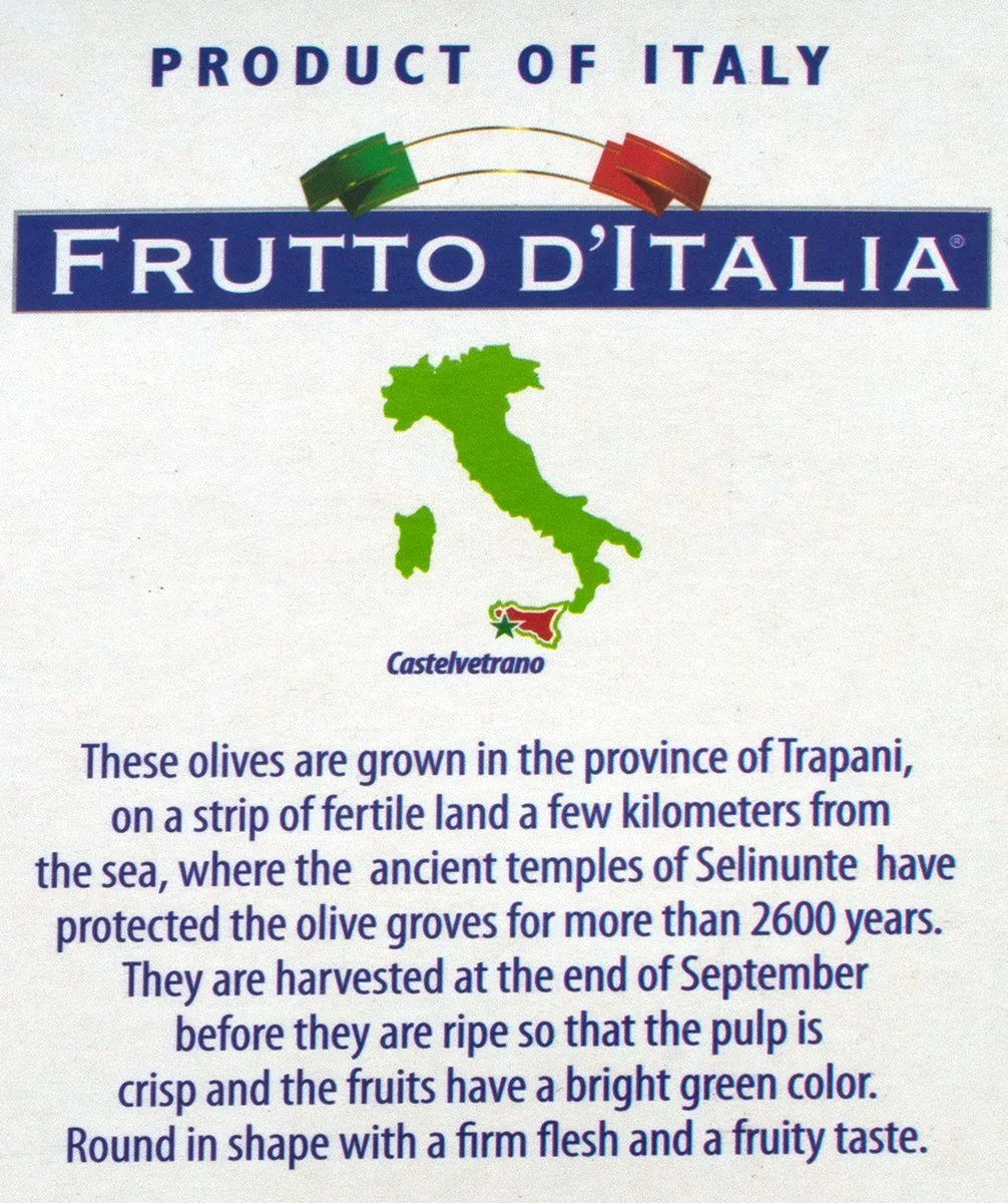 Frutto D'italia Snacking Olives