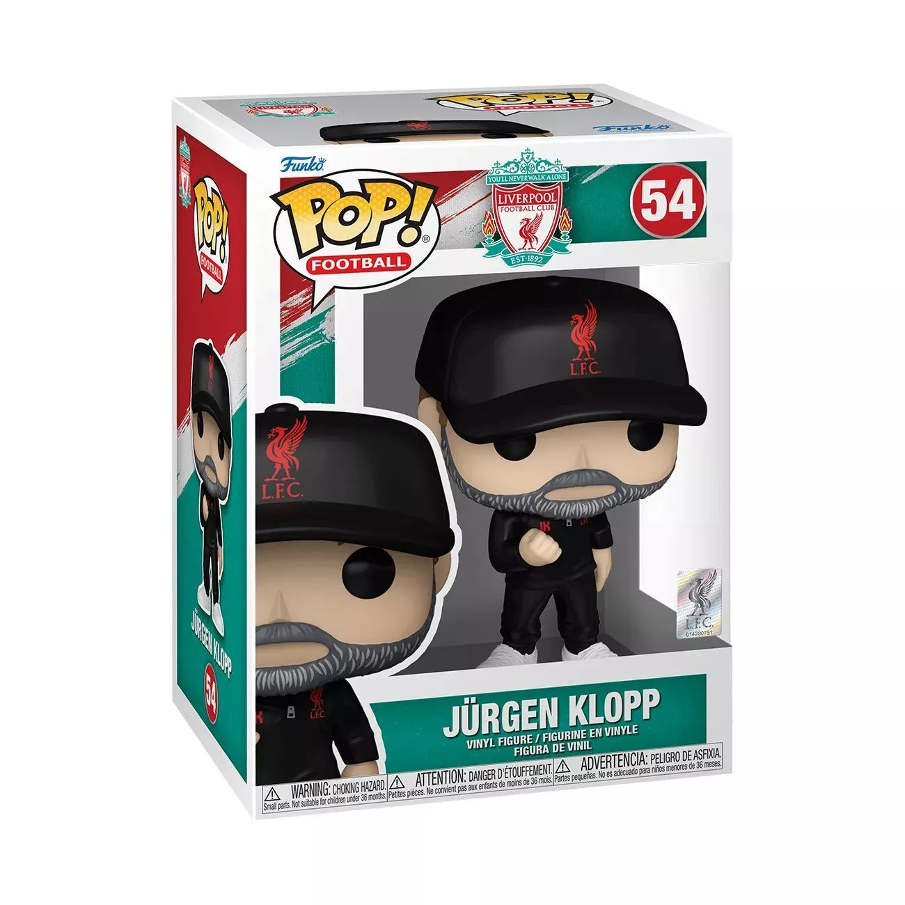 Funko POP! Jurgen Klopp Liverpool FC Vinyl Collectable Figure 54