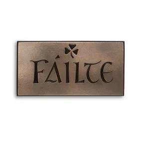 FÁILTE PLAQUE