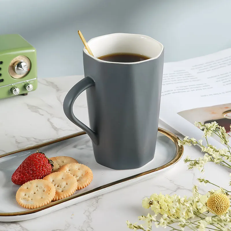 Geometric creative mugs