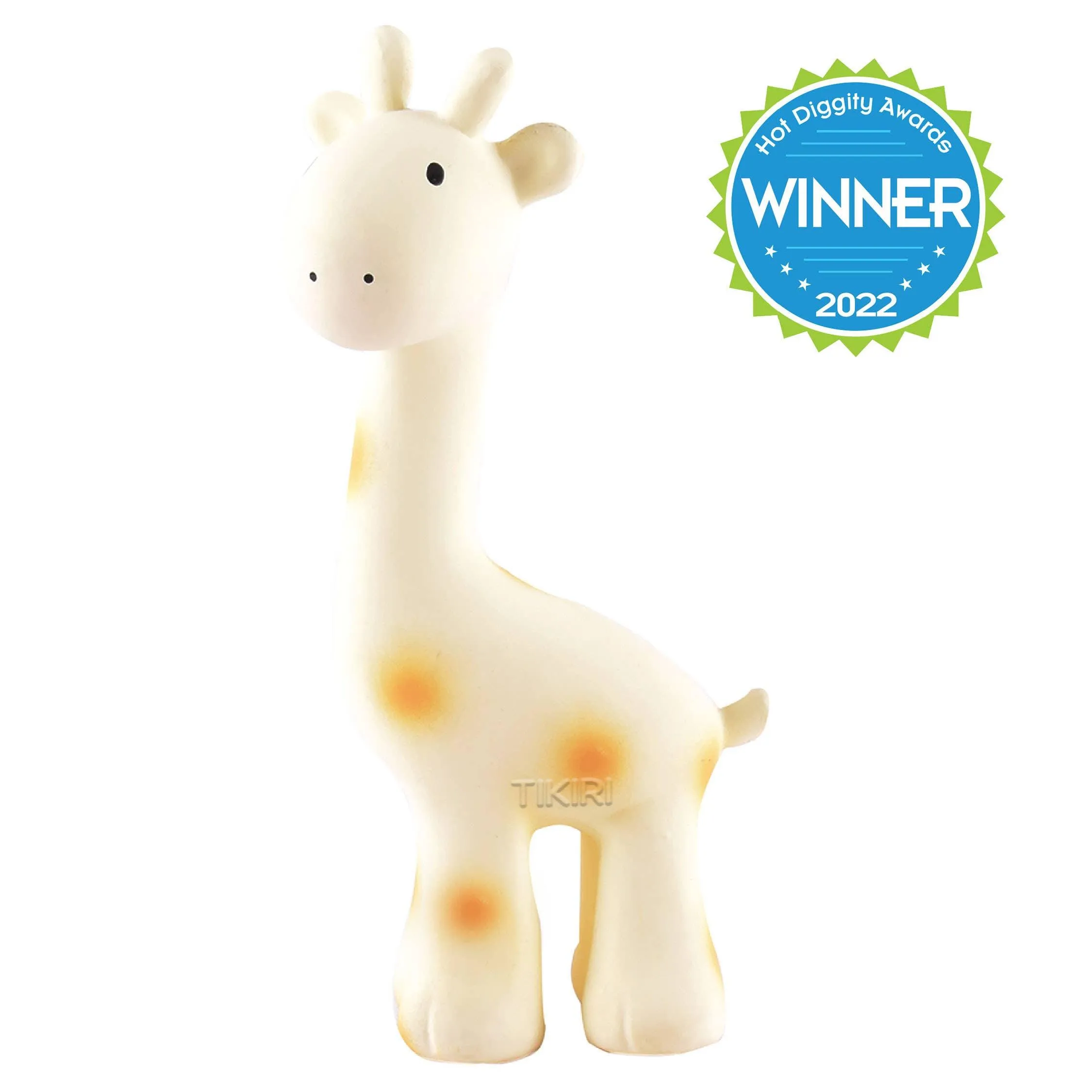 Giraffe Natural Organic Rubber Toy