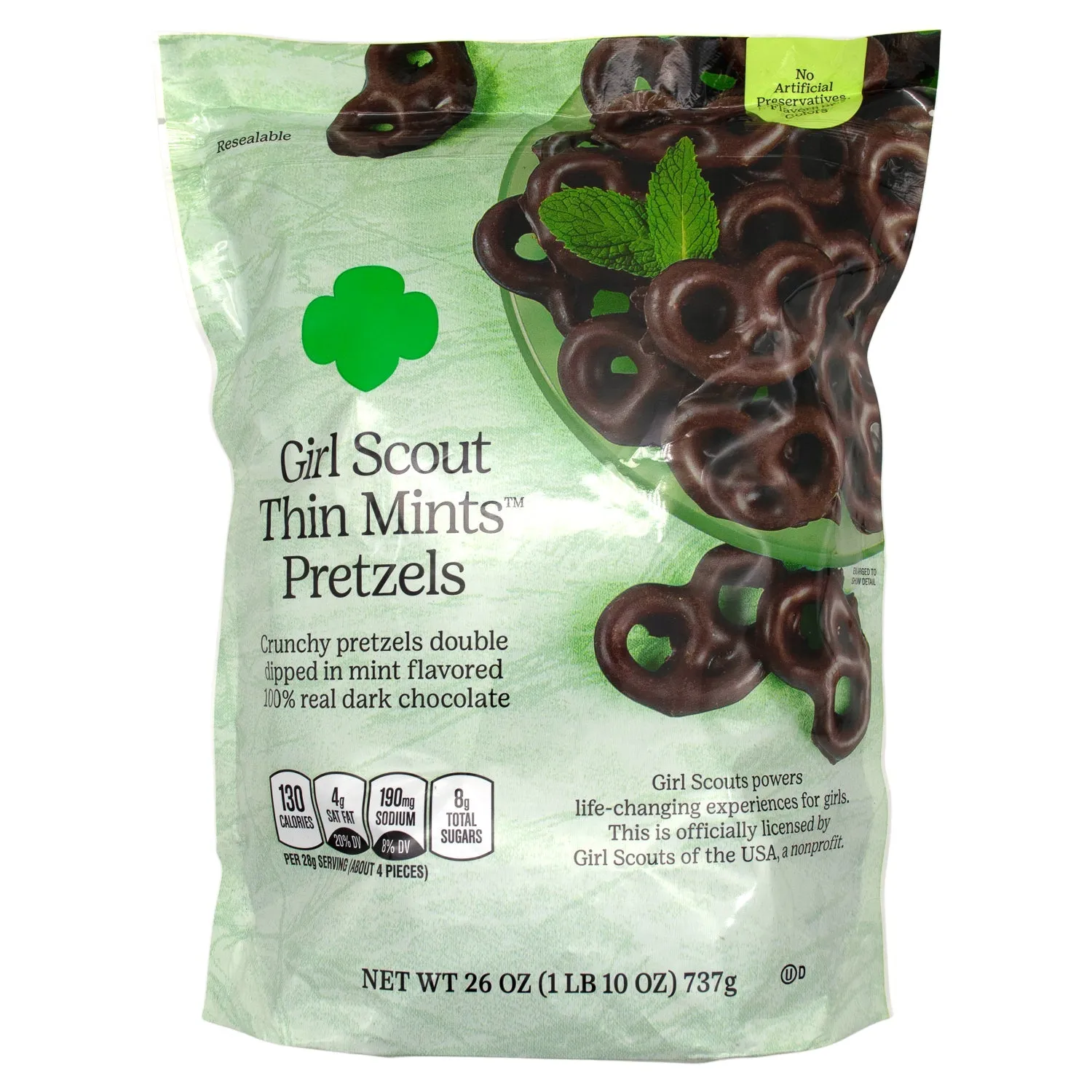 Girl Scout Thin Mint Pretzels