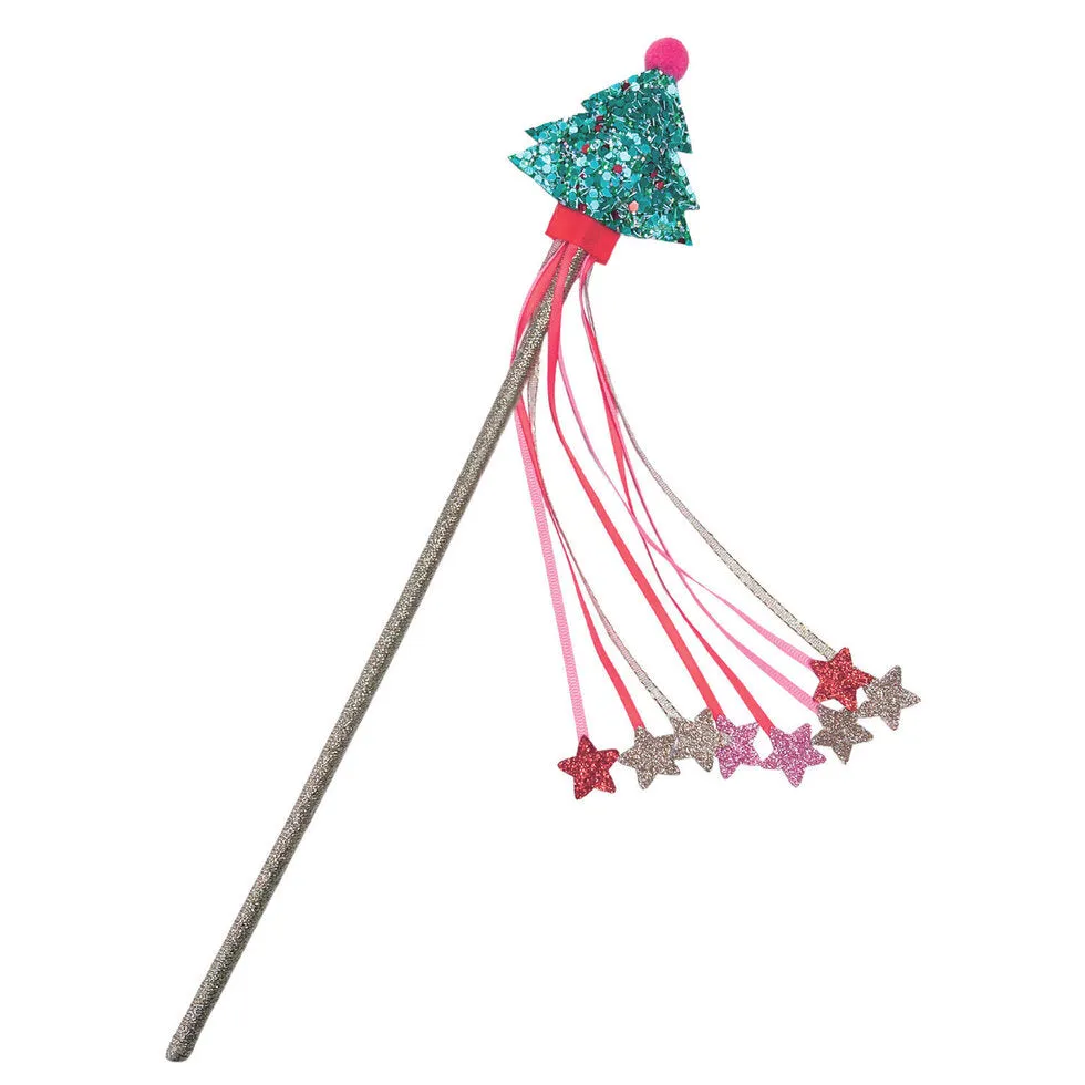 Glitter Christmas Tree Wand