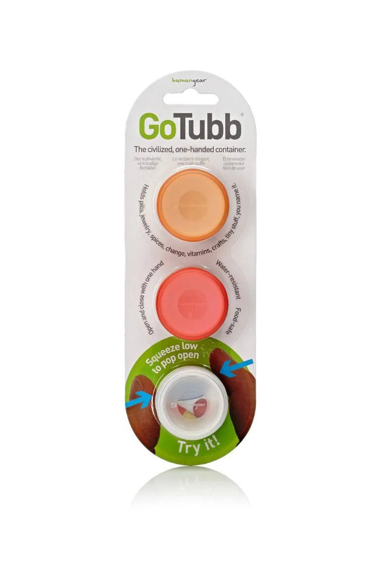 GoTubb Travel Container - Small 3 Pack