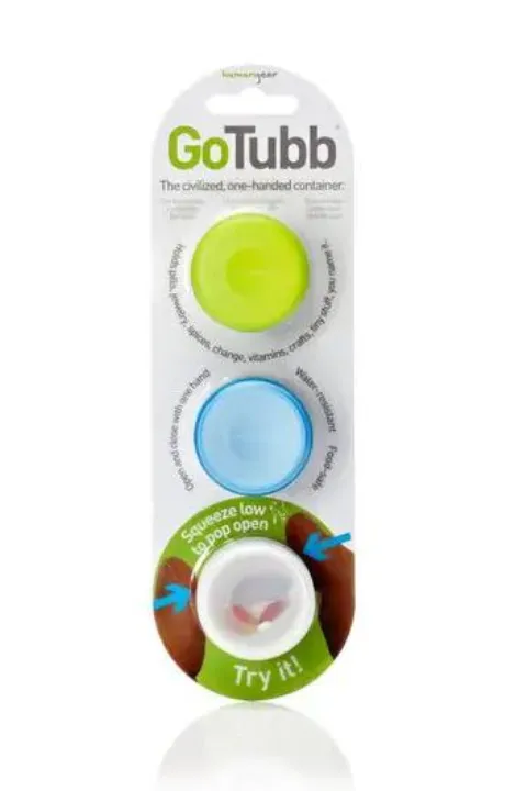 GoTubb Travel Container - Small 3 Pack