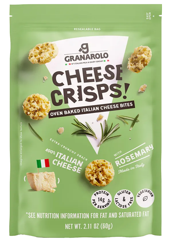 Granarolo Rosemary Cheese Crisps