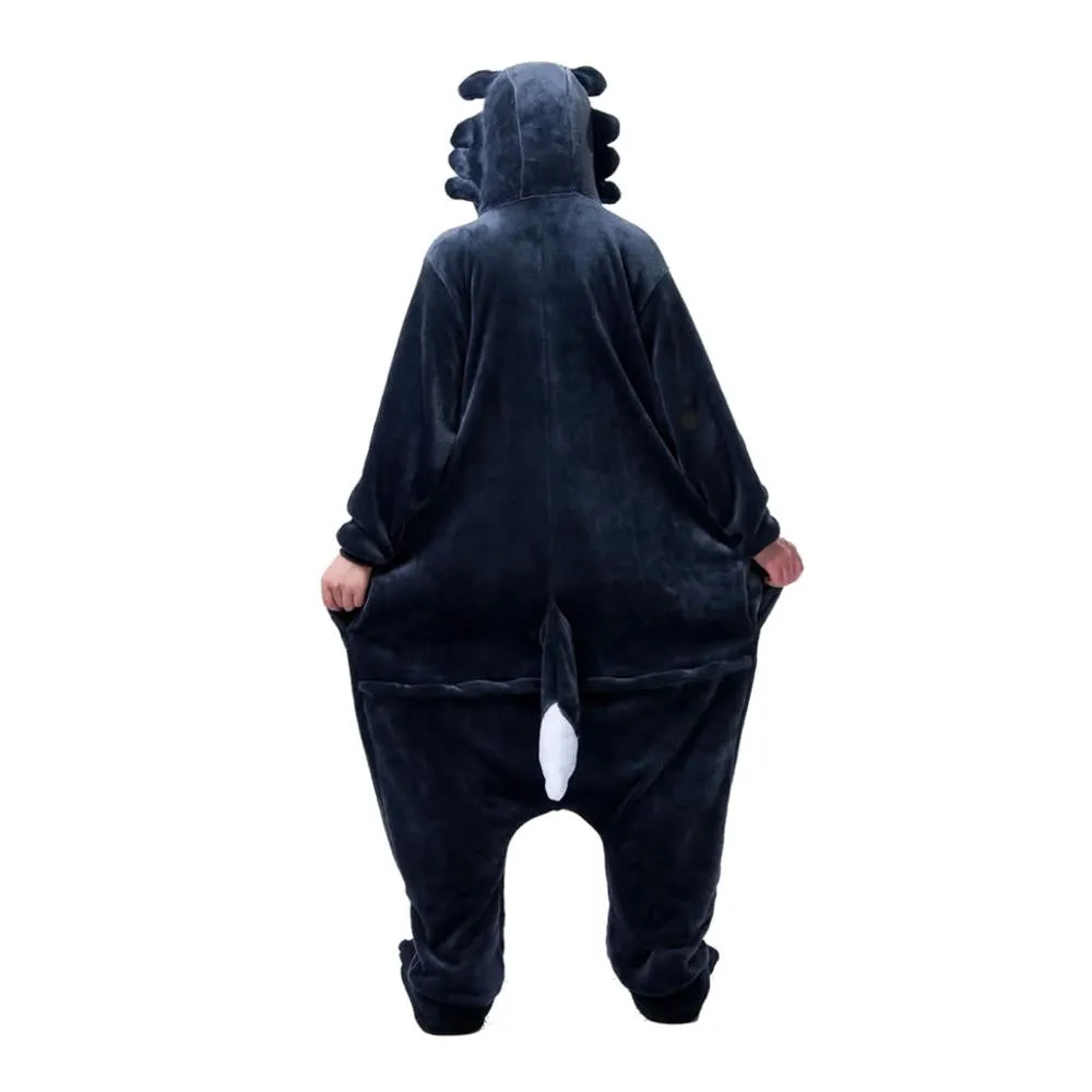 Grey Wolf Adult Onesie