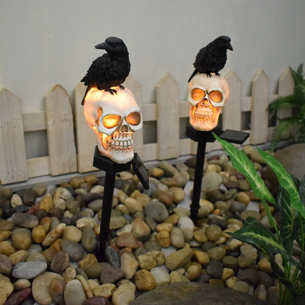 Halloween new outdoor solar garden light