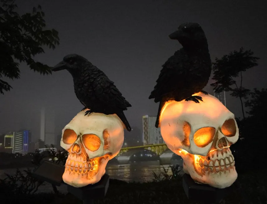 Halloween new outdoor solar garden light