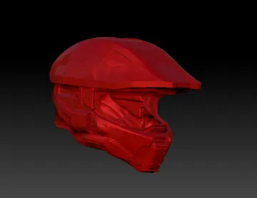 Halo Master Chief Helmet and Visor