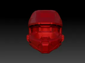 Halo Master Chief Helmet and Visor