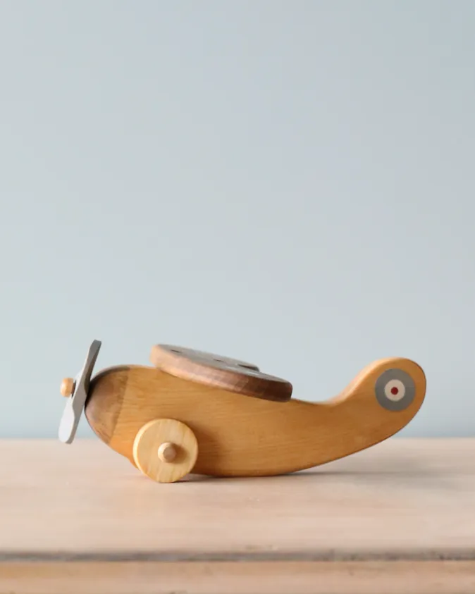 Handmade Wooden Airplane