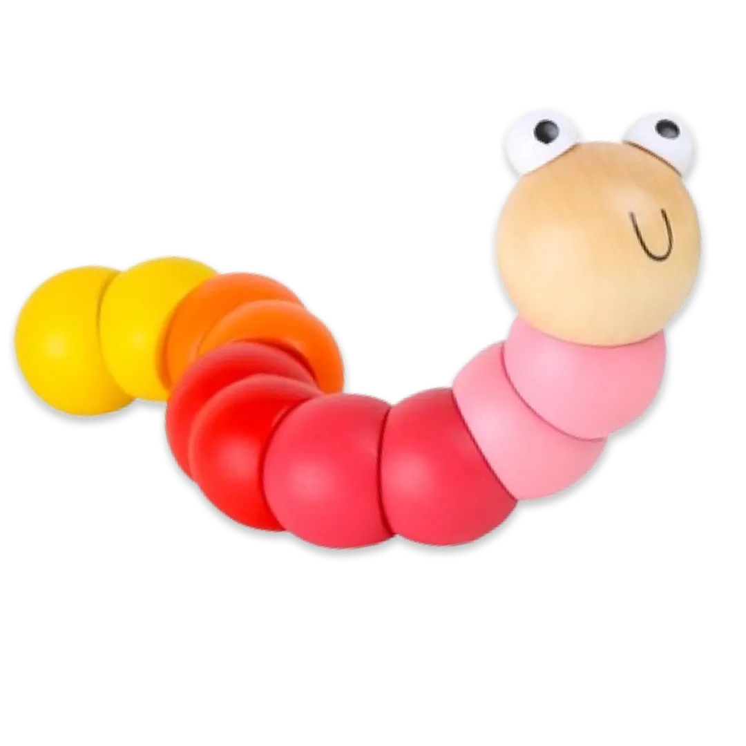 Hauck Wooden Caterpillar