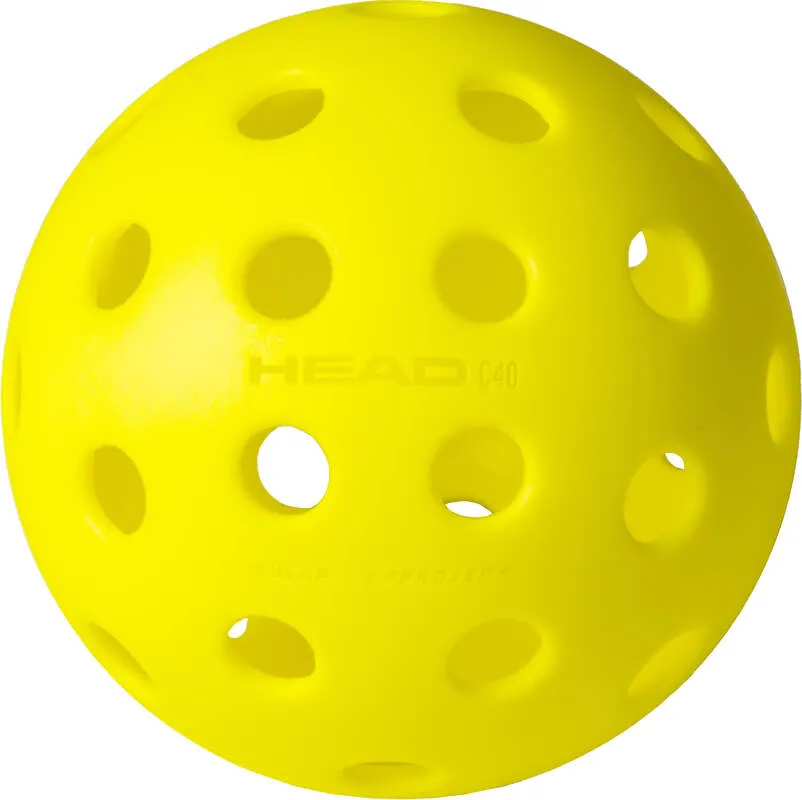 Head Championship 40 Outdoor Pickleball Balls 3 Pack