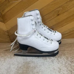 Hespeler - Children's Figure Skates: White-children-11T