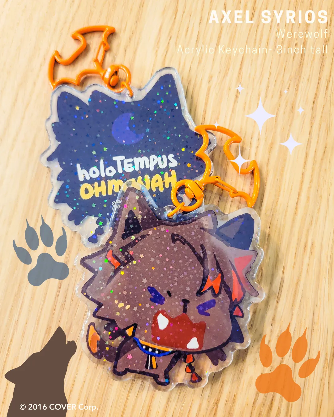 HOLOSTARS English -TEMPUS- Halloween Acrylic Keychain