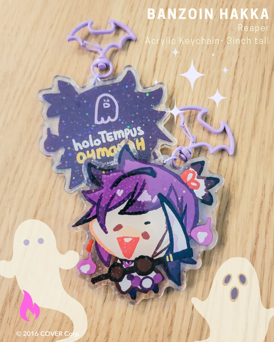 HOLOSTARS English -TEMPUS- Halloween Acrylic Keychain