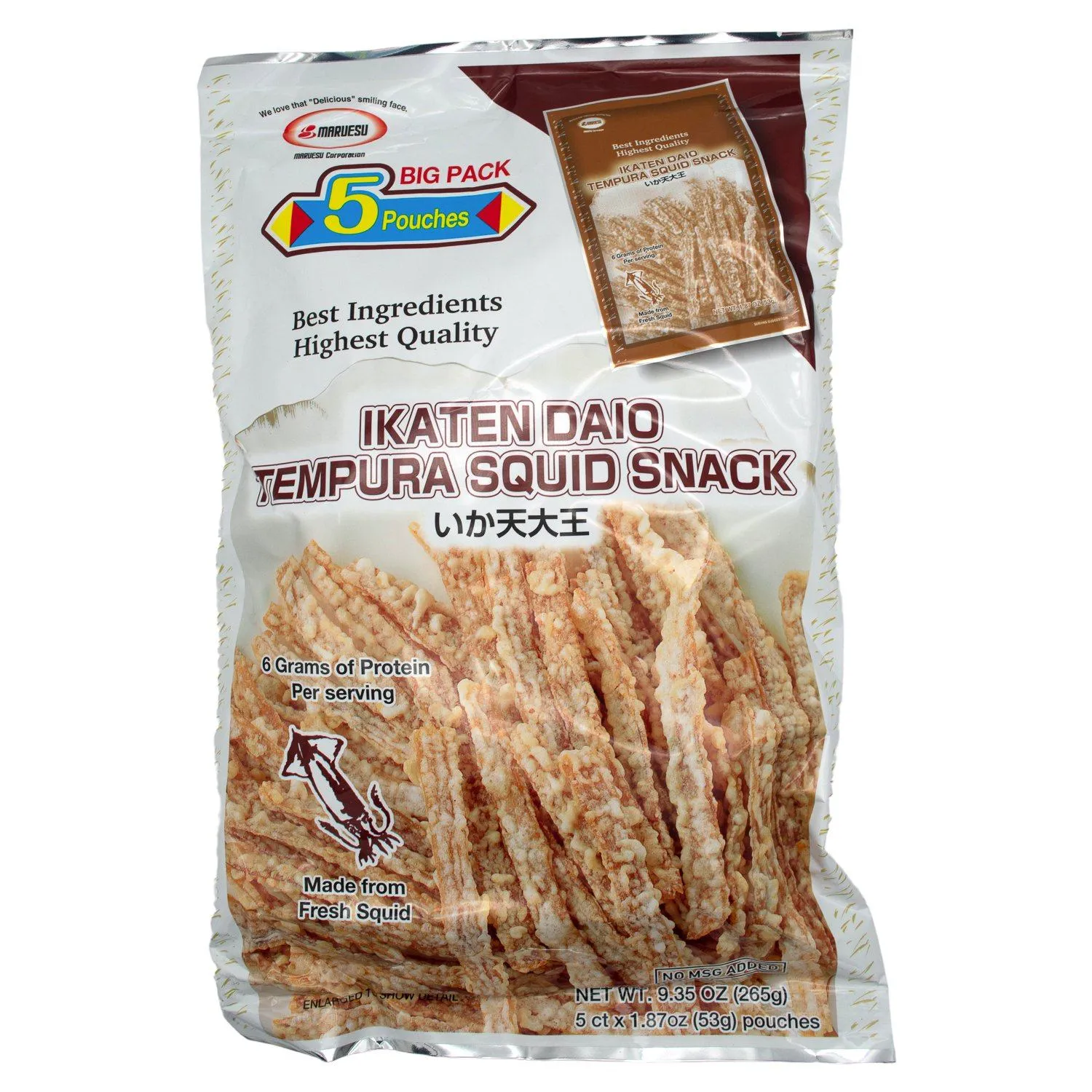 Ikaten Daio Tempura Squid Snack