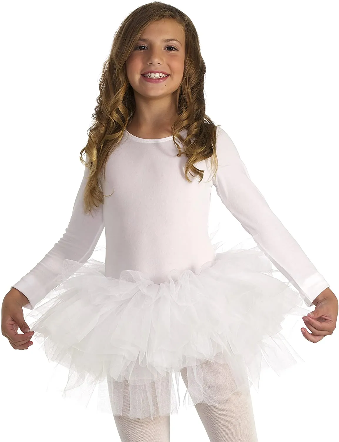 Kids Pink Fluffy Tutu Costume