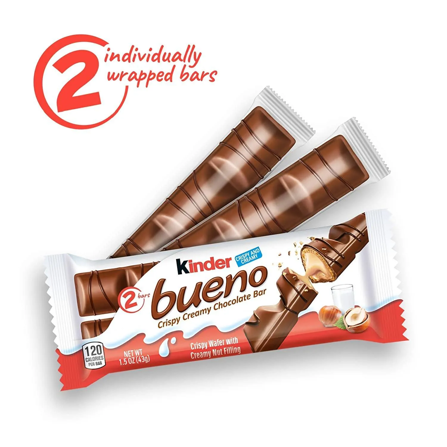 Kinder Bueno Crispy Creamy Chocolate