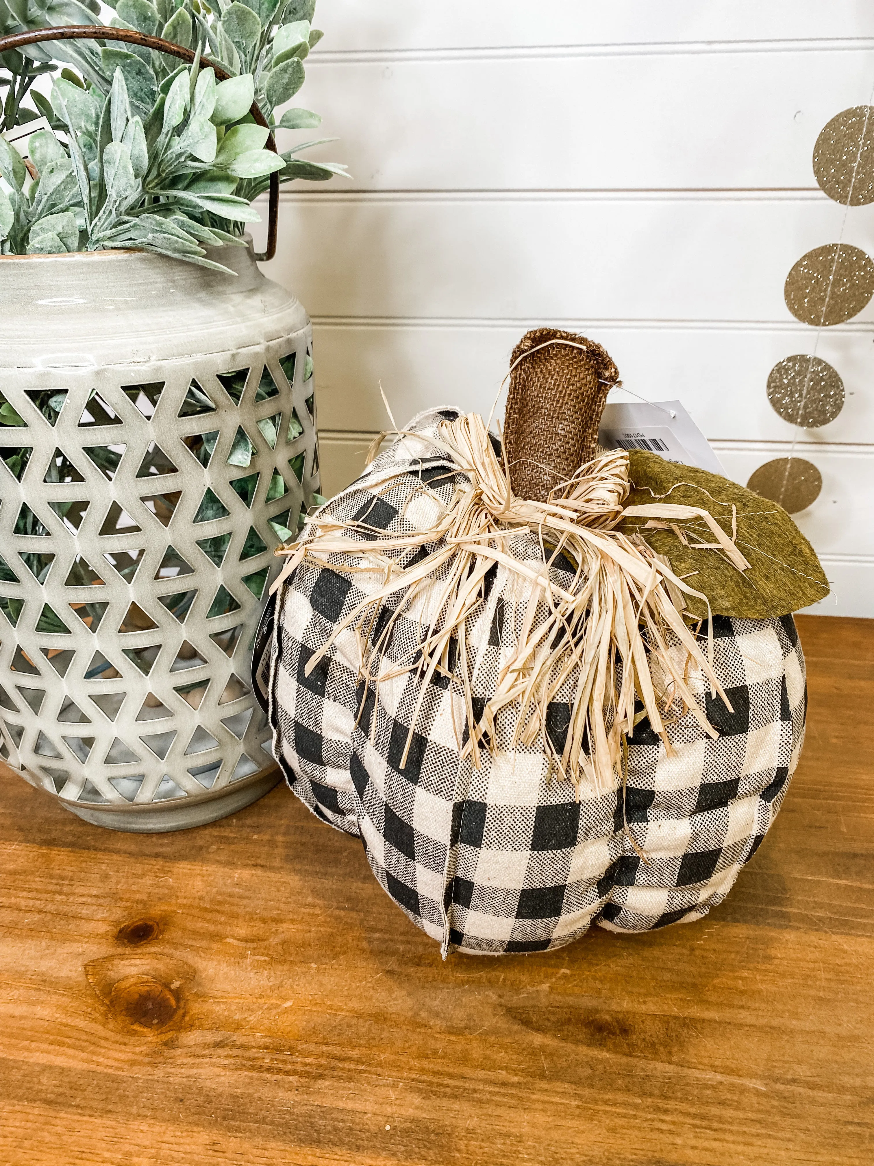 Large Fabric Pumpkins