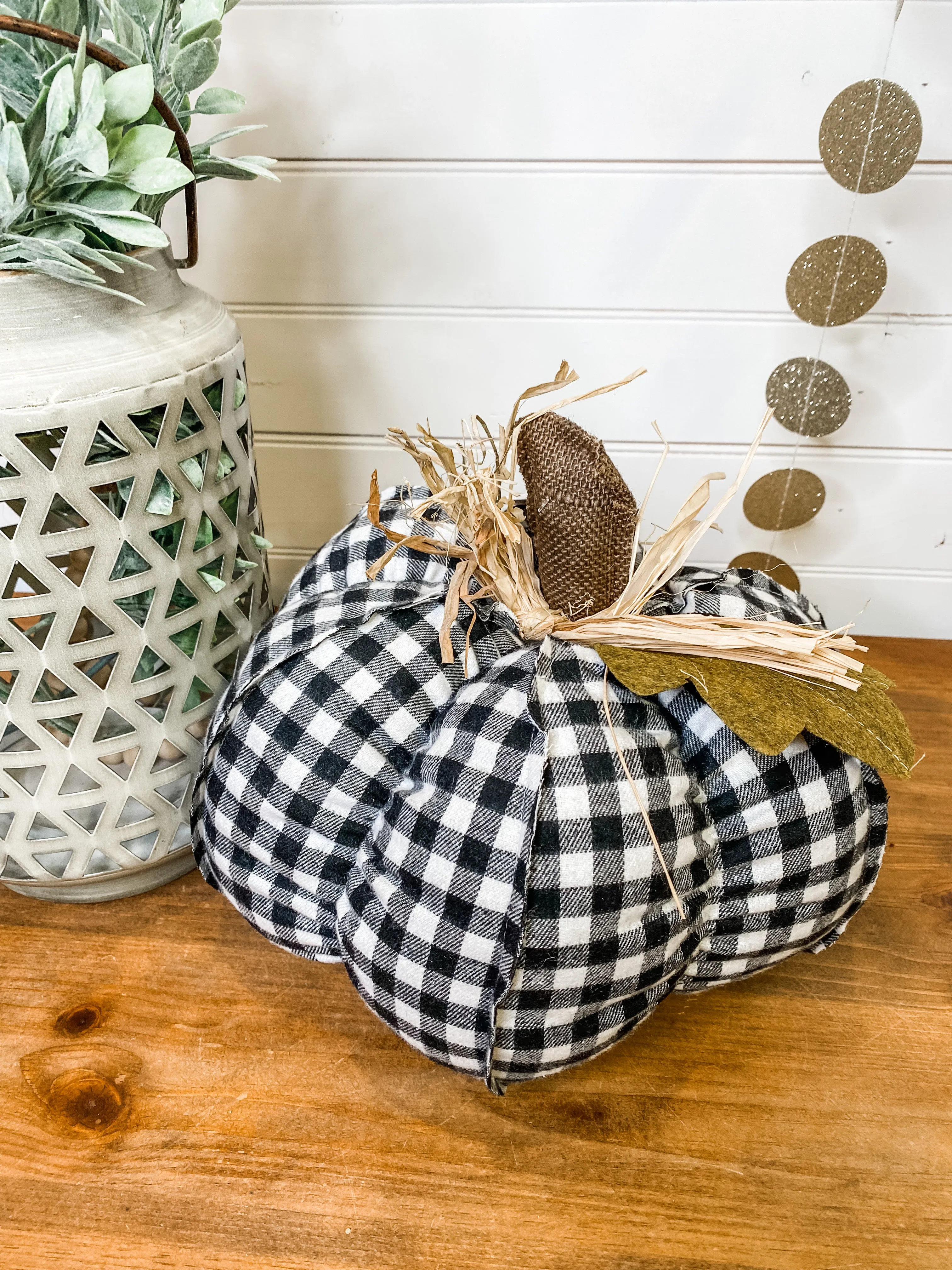 Large Fabric Pumpkins