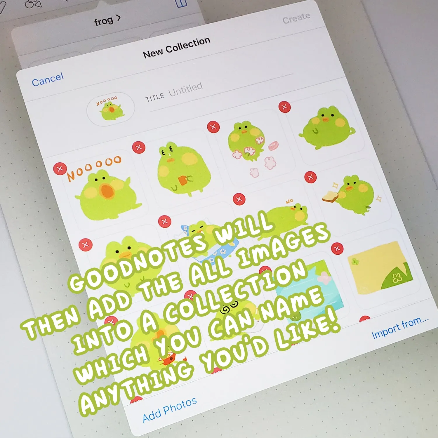 LAZY FROG digital sticker pack