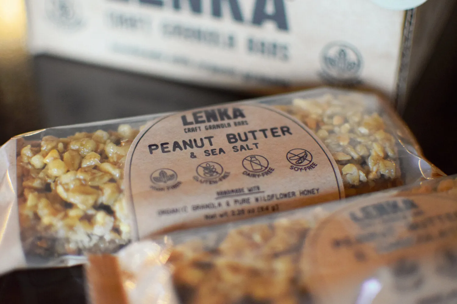 Lenka Bars Peanut Butter - 12 / 1 ct bar