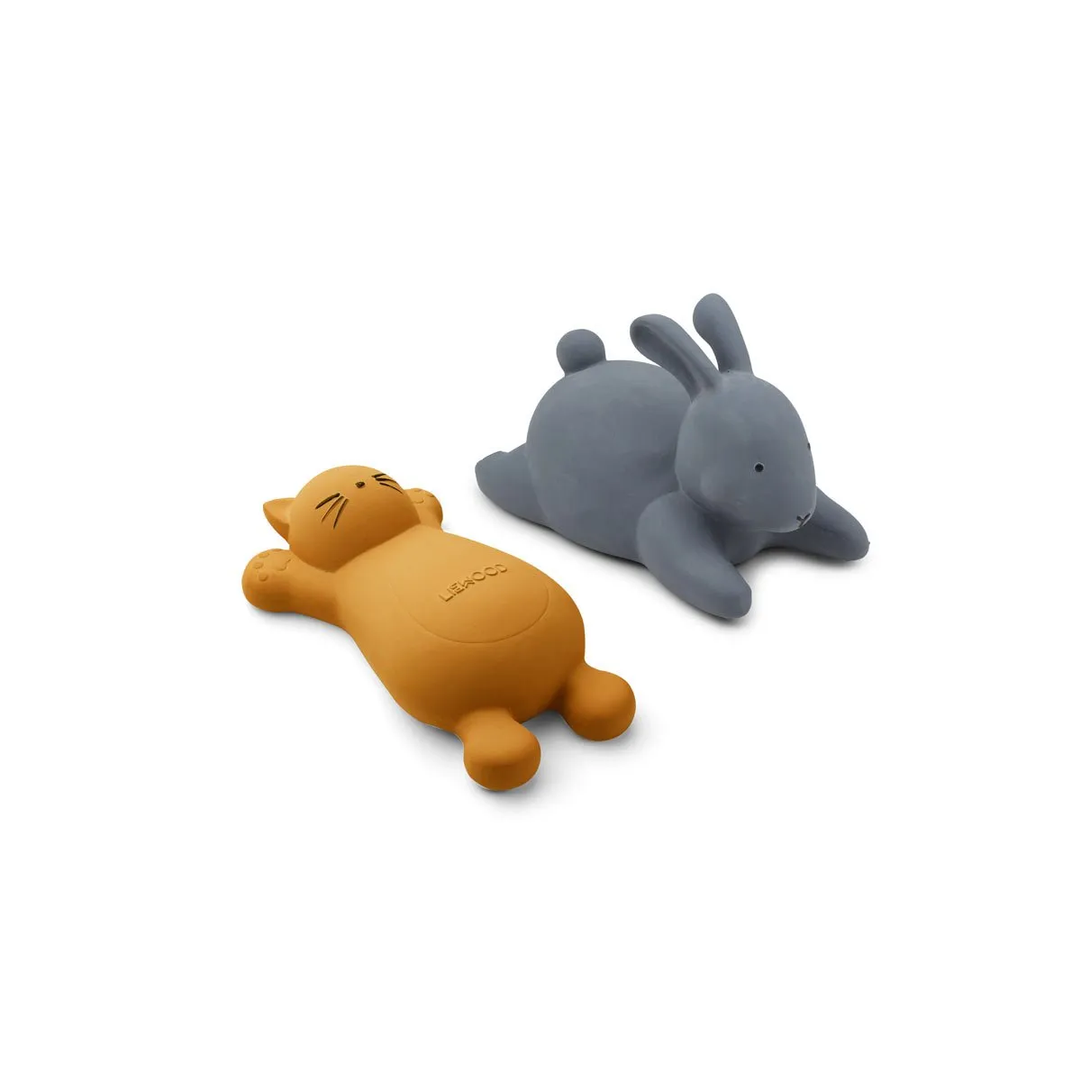 Liewood Vikky Bath Toys - 2 pack - Blue Wave   Mustard