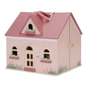 Little Dutch Pink Small Dolls House With Furniture