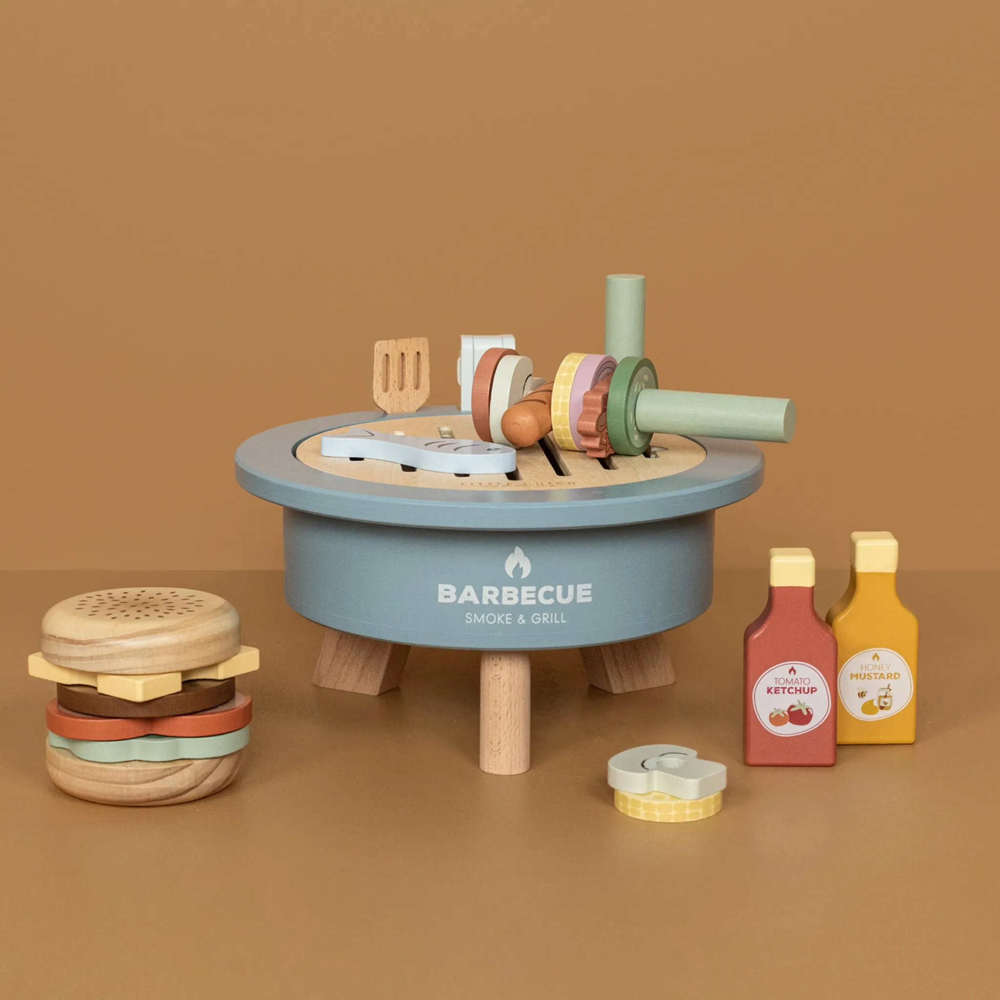 Little Dutch Wooden Toy Barbecue