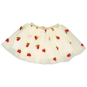 Luciole et Petit Pois | Cherry-Print Tutu Skirt for Girls