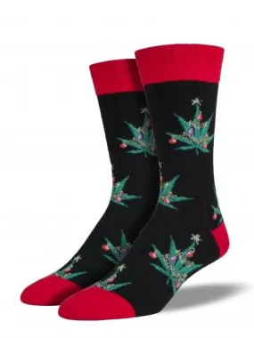 Men's Pot Lovers Xmas Socks