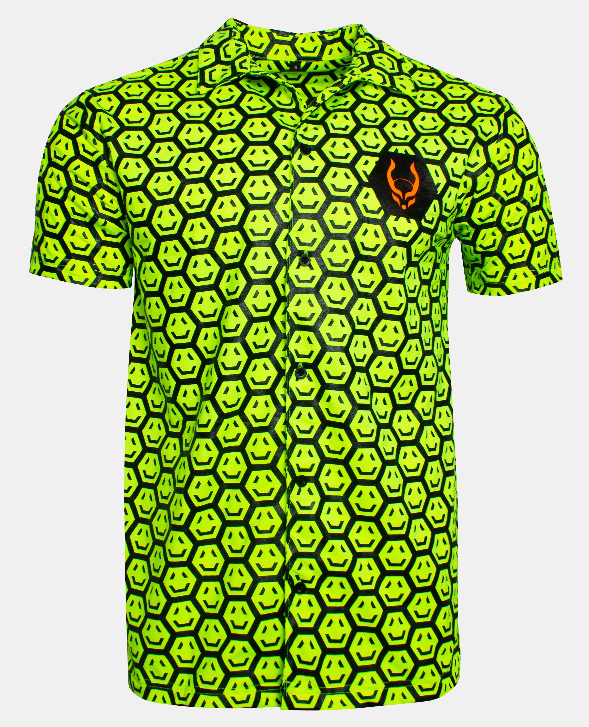 MENS SHIRT HEX SMILEY