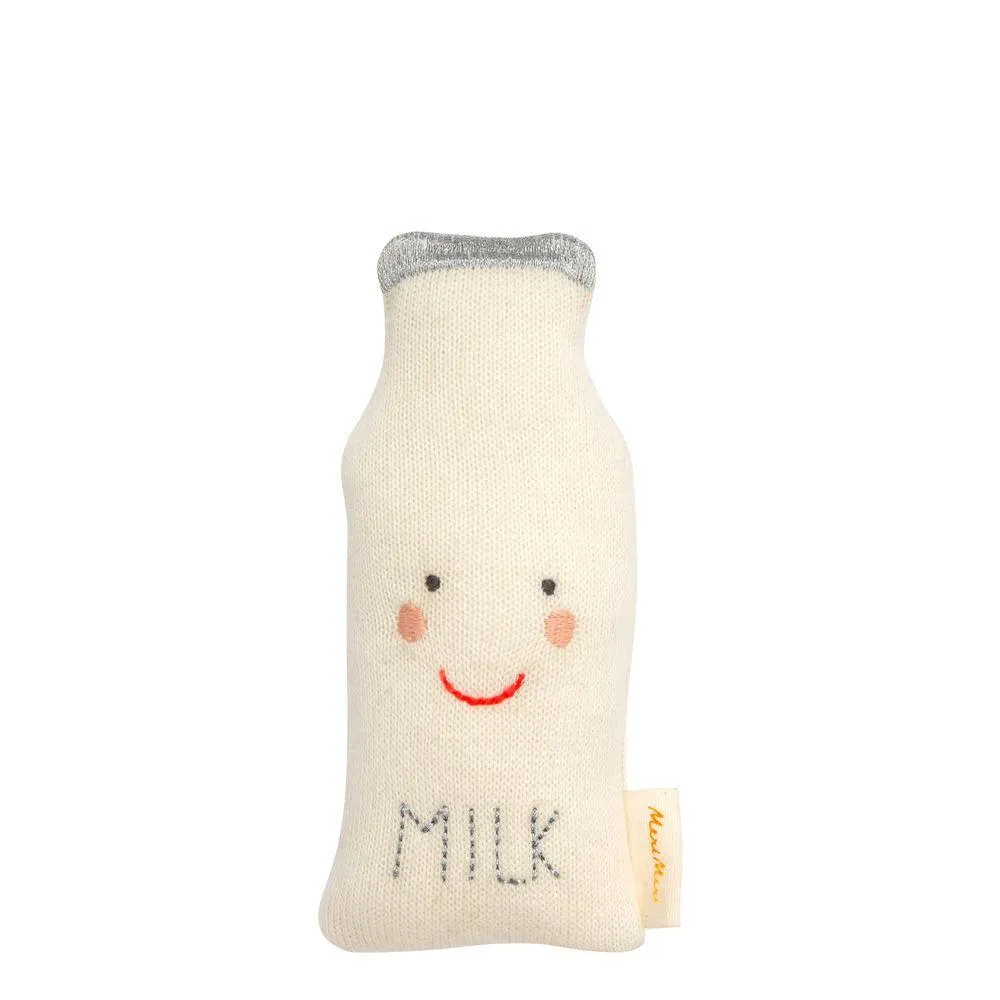 Milk Bottle Baby Rattle