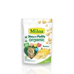 Milna Nature Puffs Organic Cheese 12M  15g