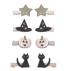 Mini Hair Clips - Spooky