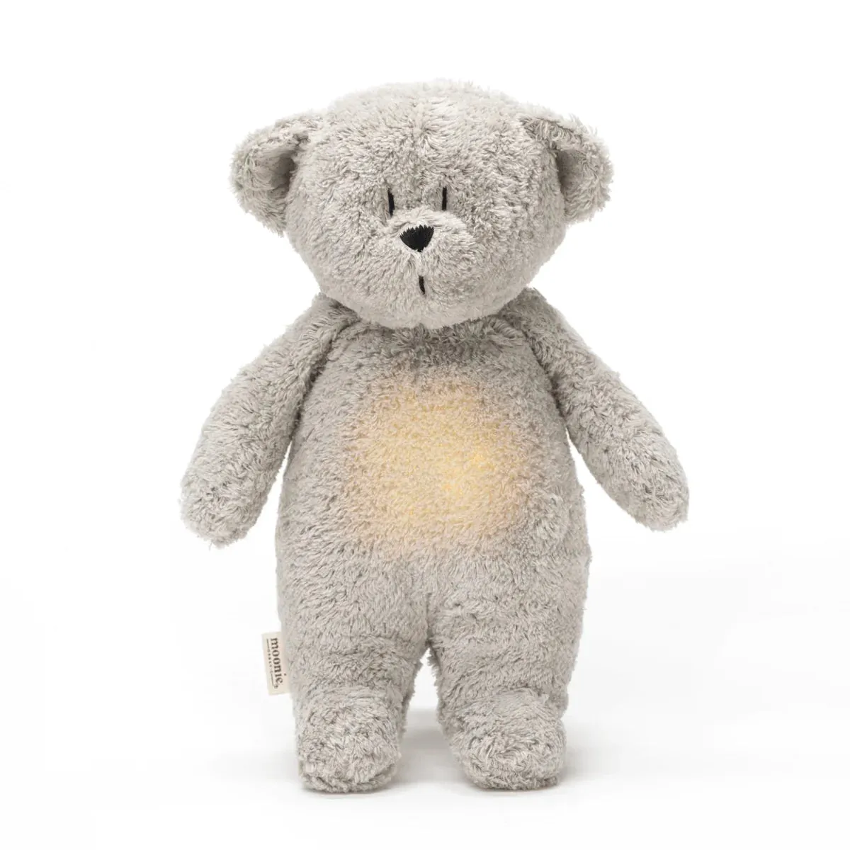 Moonie Humming Bear Light and Sleep Aid - Mineral Grey