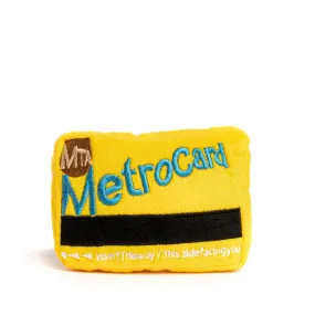 MTA NYC Metrocard Plush Dog Toy: Default Title