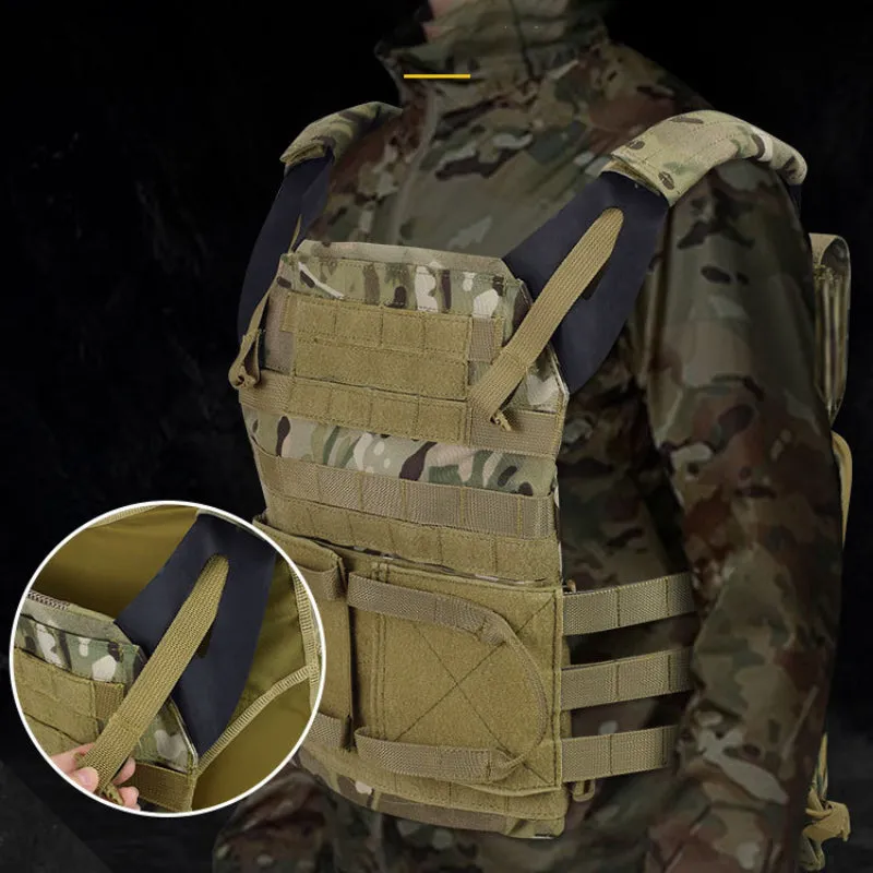 Multipurpose Molle System Expands Protective Amphibious Combat Vest